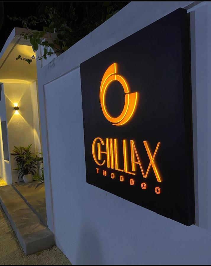 Hotel Chillax Thoddoo-Atoll Exterior foto